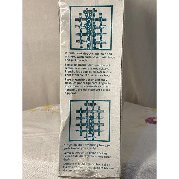 Latch Hook Tapestry Kit, Noah’s Ark. #4121, WonderArt by Caron International. - Picture 11 of 13